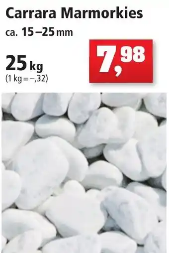 Thomas Philipps Carrara Marmorkies 25kg Angebot