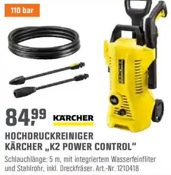 OBI Kärcher Hochdruckreiniger ,, K2 Power Control" Angebot