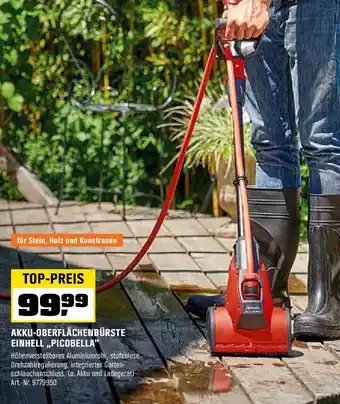 OBI Einhell Akku Oberflächenbürste ,,Picobella" Angebot