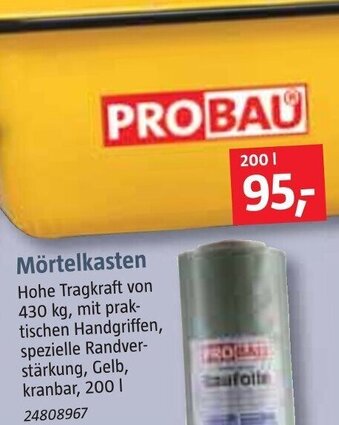 Bauhaus Mörtelkasten Angebot