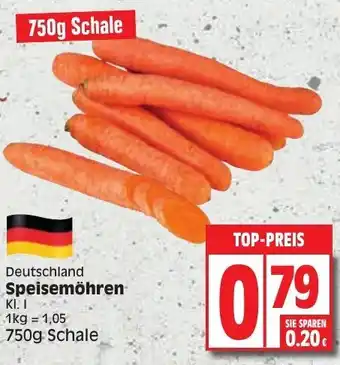 Edeka Speisemöhren 750g Schale Angebot