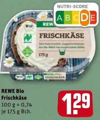 REWE Rewe Bio Frischkäse 175g Becher Angebot