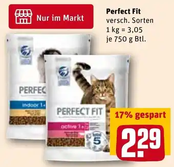 REWE Perfect Fit 750g Btl. Angebot