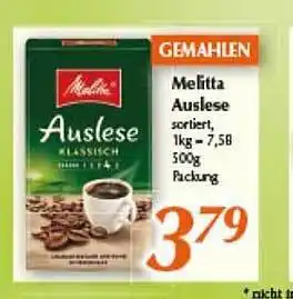 inkoop Melitta Auslese Angebot