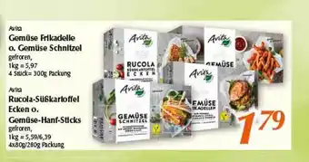 inkoop Avita Gemüse Frikadelle O. Gemüse Schnitzel Oder Rucola-süßkartoffel Ecken O. Gemüse-hanf-sticks Angebot