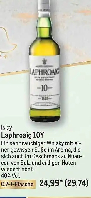 METRO Islay Laphroaig 10y Angebot