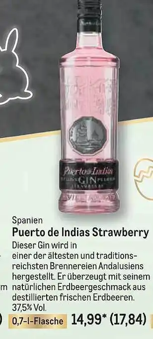 METRO Spanien Puerto De Indias Strawberry Angebot