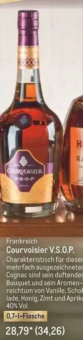 METRO Frankreich Courvoisier V.s.o.p Angebot