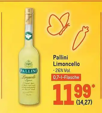 METRO Pallini Limoncello Angebot