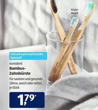 Aldi Süd Bambus-Zahnbürste Angebot