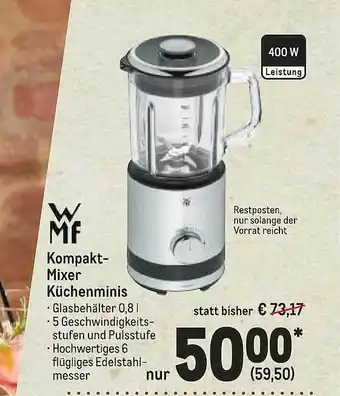 METRO Wmf Kompakt-mixer Küchenminis Angebot