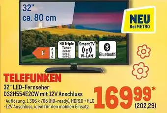 METRO Telefunken 32 Angebot