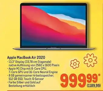 METRO Apple Macbook Air 2020 Angebot