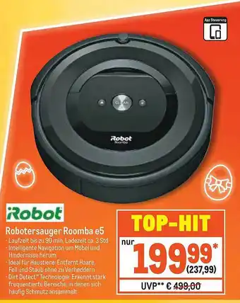 METRO Irobot Robotersauger Roomba E5 Angebot