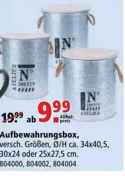 Möbel Meyerhoff Aufbewahrungsbox Angebot