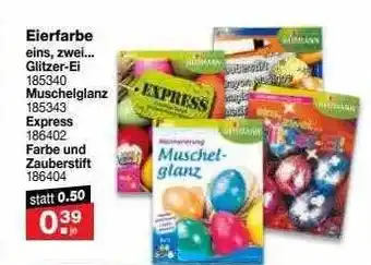 RL-Fundgrube Eierfarbe Eins, Zwei Glitzer-ei 185340 Muschelglanz 185343, Express 186402 Oder Farbe Und Zauberstift 186404 Angebot