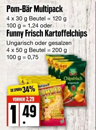 Edeka Frischemarkt Pm-bar multipack 4 x 30g Angebot