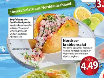 Famila Nord Ost Nordsee-krabbensalat 100 g Angebot