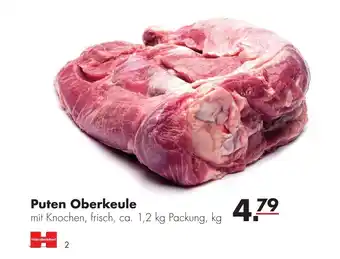 Handelshof Puten Oberkeule 1,2 kg Packung Angebot