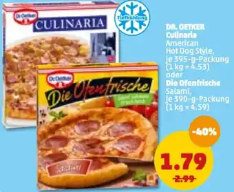 PENNY Dr. Oetker Culinaria 390g Angebot