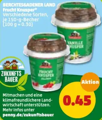 PENNY Berchtesgadener Land Frucht Knusper 150g Angebot