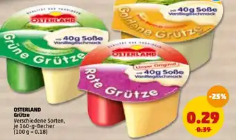 PENNY Osterland Grutze 160g Angebot