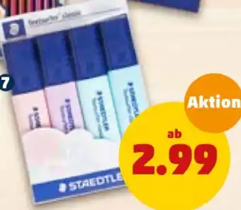 PENNY 4er-Packung Textsufer, Pastellfarben oder Angebot