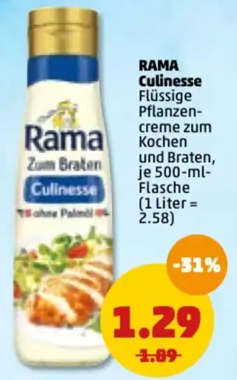 PENNY Rama Culinesse 500ml Angebot