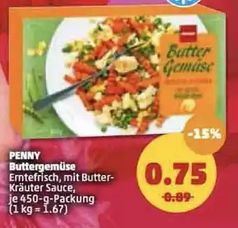 PENNY Penny Buttergemuse 450g Angebot