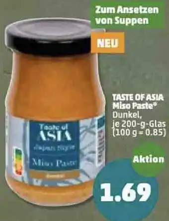 PENNY Taste of Asia Miso Paste 200g Angebot