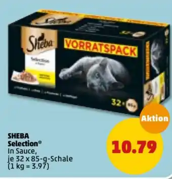 PENNY Sheba Selection 32x85g Angebot