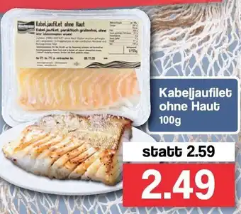 Famila Nord West Kabeljaufilet ohne Haut 100g Angebot