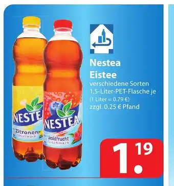 Famila Nord Ost Nestea Eistee 1,5 liter Angebot