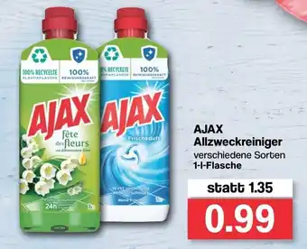 Famila Nord West Ajax Allzweckreiniger 1L Flasche Angebot