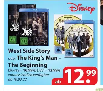 Famila Nord Ost West Side Story oder The King's Man- The Beginning Angebot