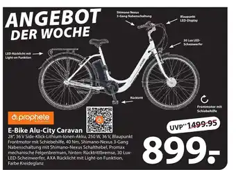 Famila Nord Ost E-Bike Alu-City Caravan Angebot