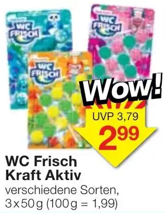 Jawoll WC Frisch Kraft Aktiv 3x50g Angebot