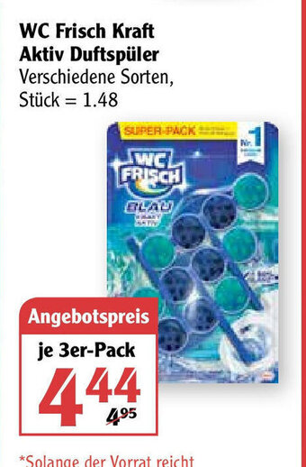 Globus WC frisch kraft aktiv duftspuler Angebot