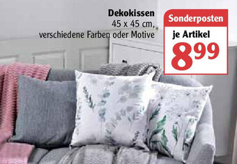 Globus Dekokissen Angebot