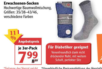 Globus Erwachsenen-socken Angebot