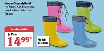 Globus Kinder-gummistiefel Angebot