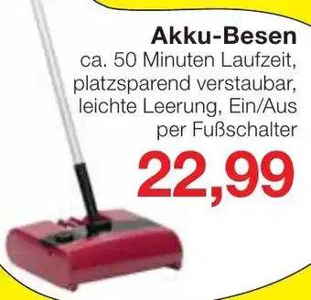 Jawoll Akku Besen Angebot