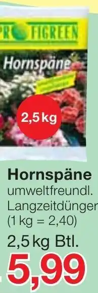 Jawoll Hornspäne 2,5kg Btl. Angebot