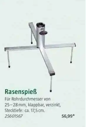 Bauhaus Rasenspieß Angebot