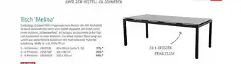 Bauhaus Tisch „melina“ Angebot