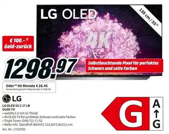 MediaMarkt LG OLED 55 C 17 LB OLED TV Angebot