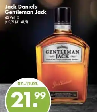 Trink und Spare Jack Daniel's Gentleman Jack 0,7L Angebot