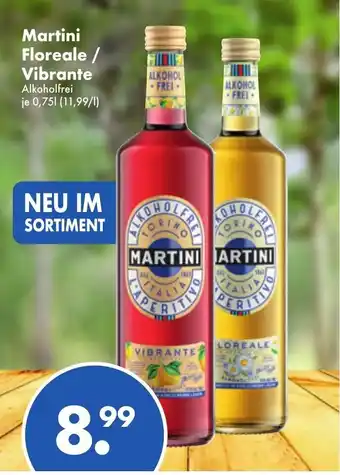 Trink und Spare Martini Floreale/Vibrante 0,75L Angebot