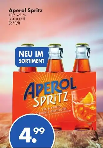 Trink und Spare Aperol Spritz 3x0,175L Angebot