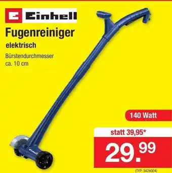 Zimmermann Einhell Fugenreiniger elektrisch Angebot